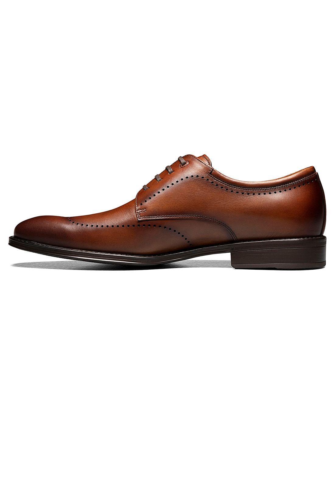 Zapatos Amelio Perf Wingtip Cognac-1