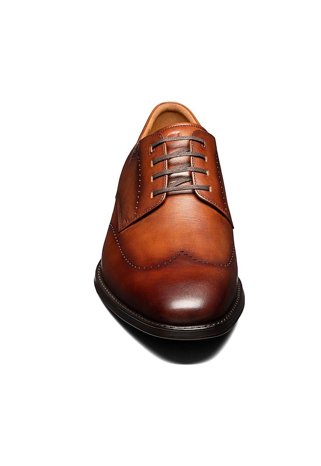 Zapatos Amelio Perf Wingtip Cognac-4