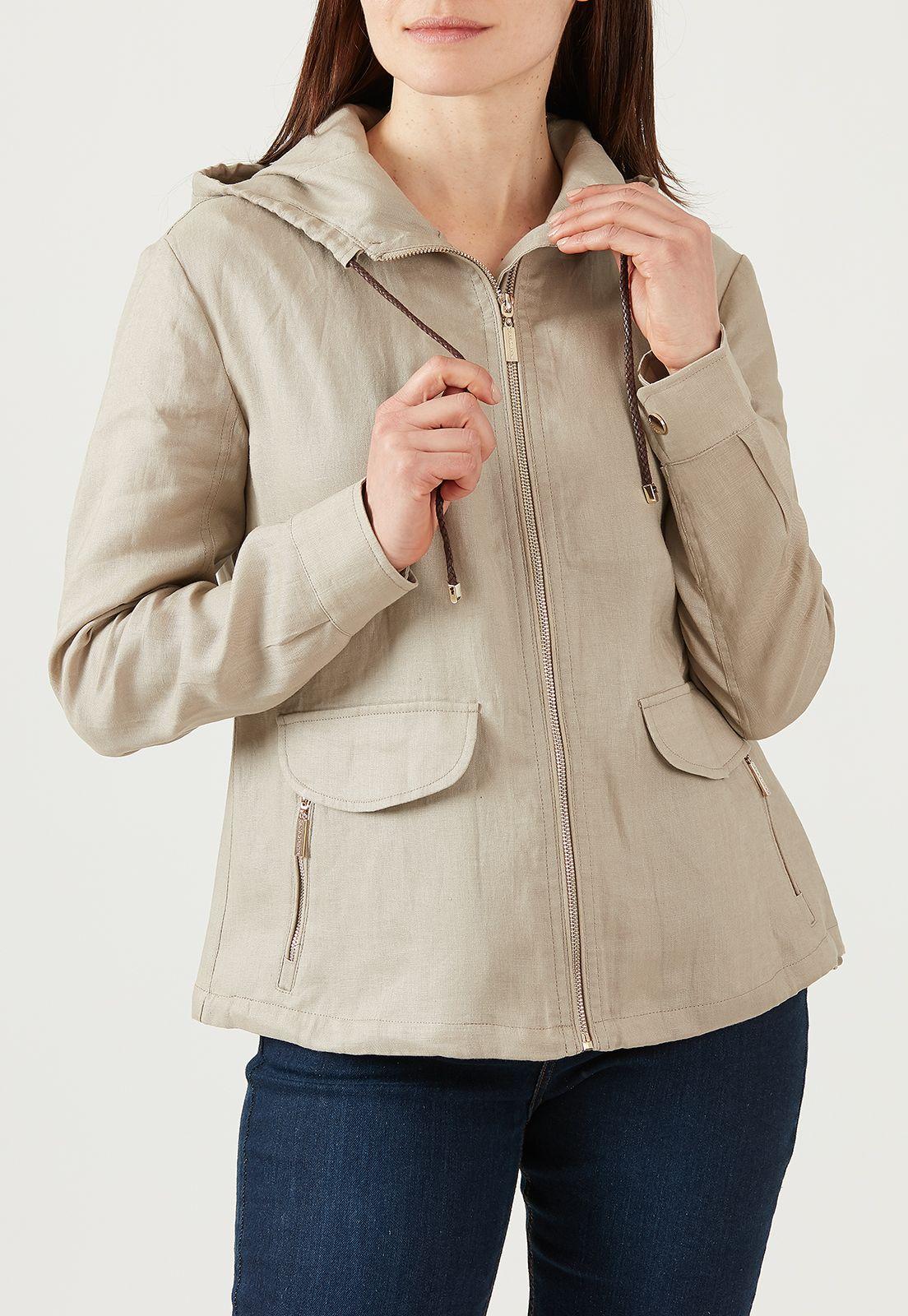Chaqueta Jade Beige-0