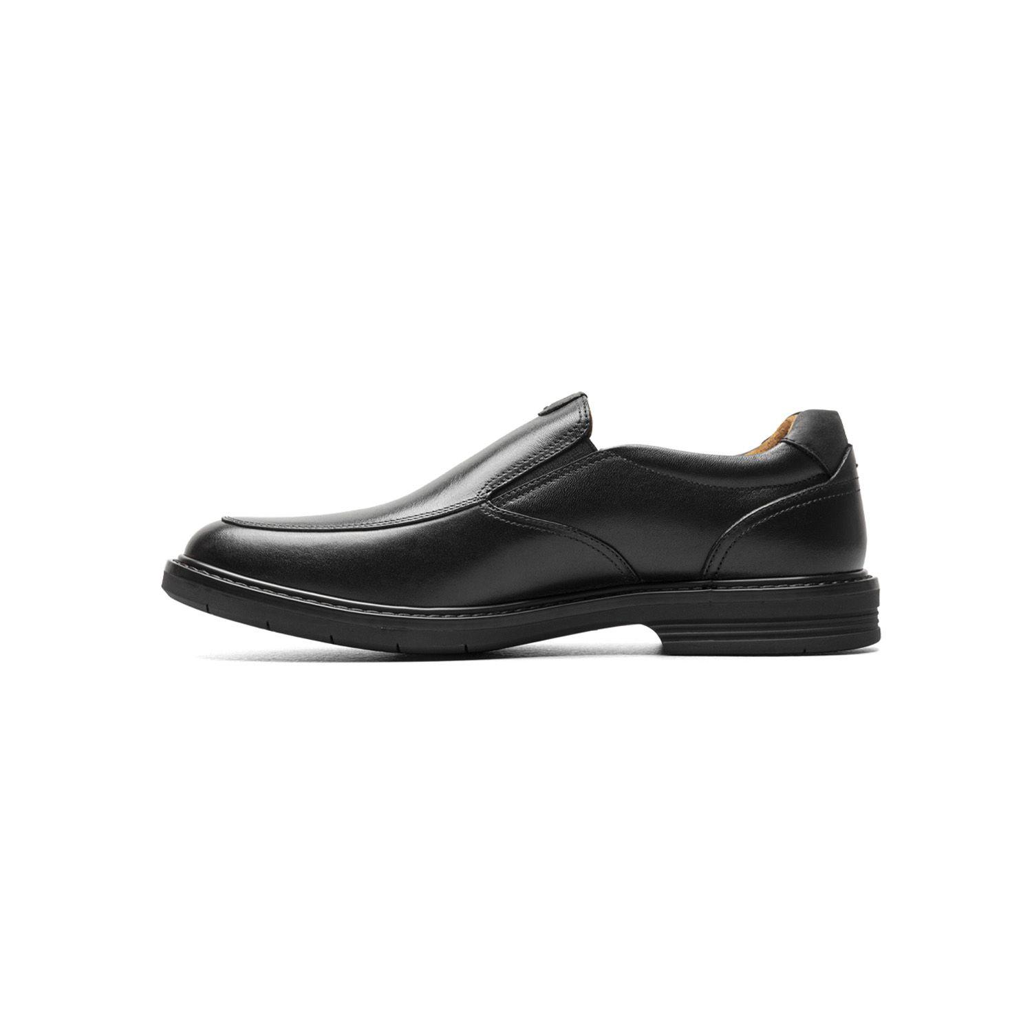 Mocasines Formal Negro Norwalk Moc Toe Slip On-4