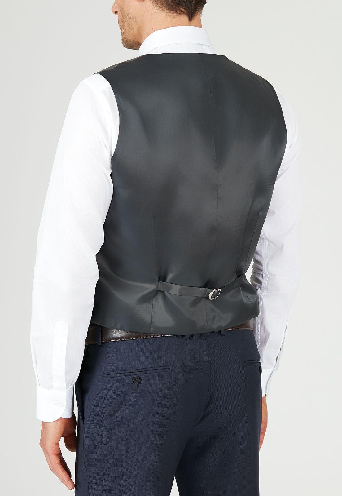 Gilet  hombre Formal Regular fit Luxury Seda Gris marengo -1