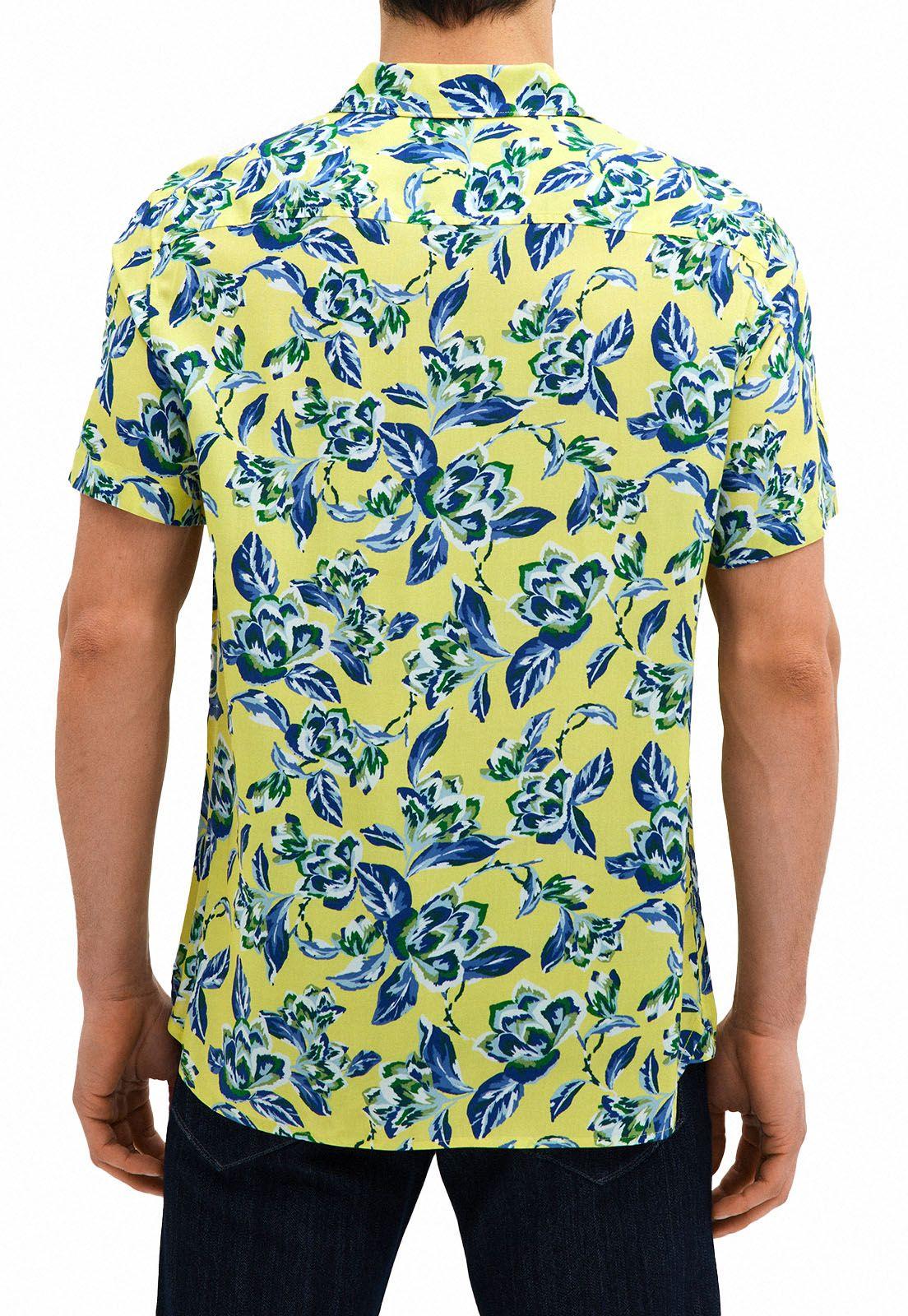 Camisa Estampada Flores Ultra Soft-1