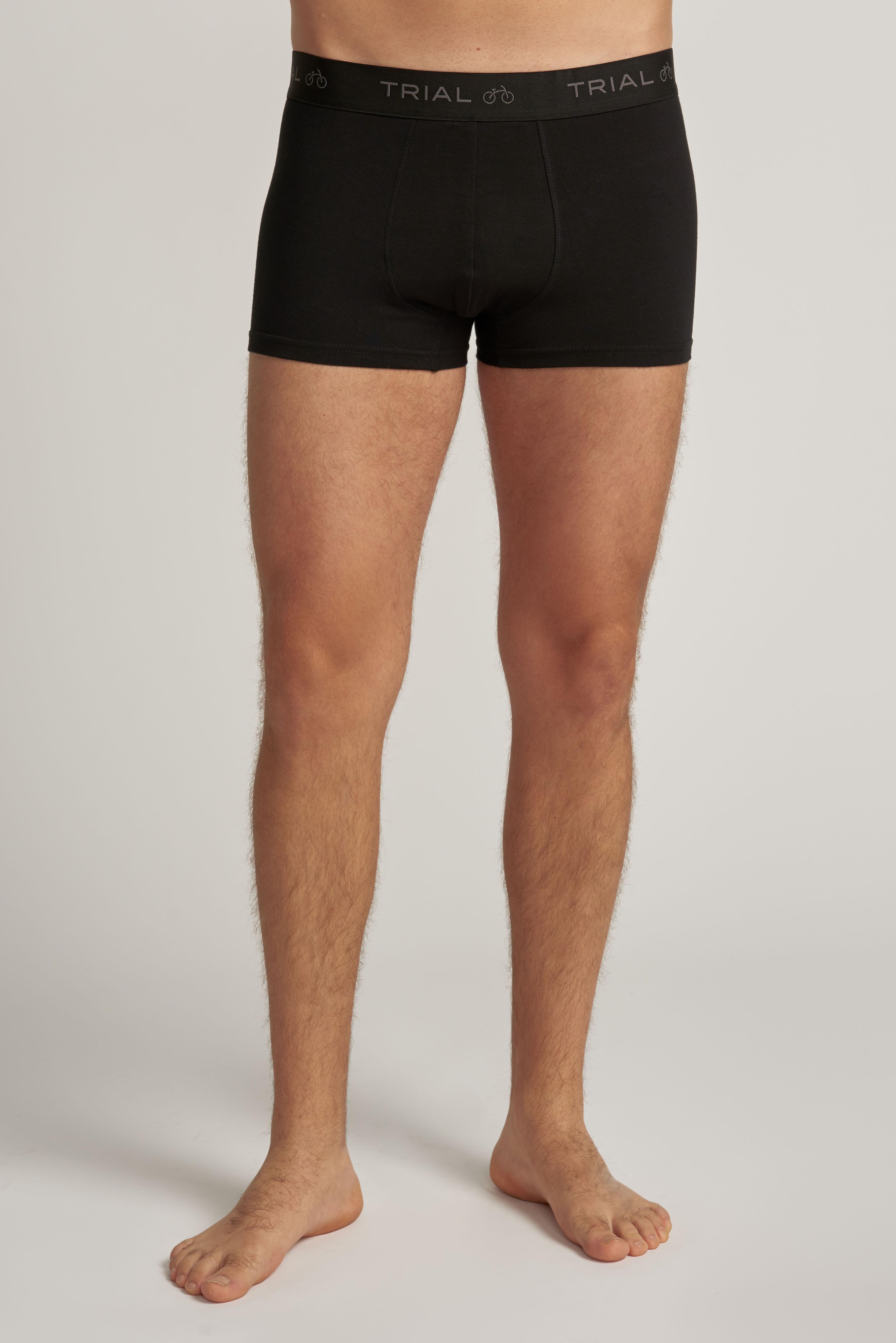 Boxer Negro Algodón-2