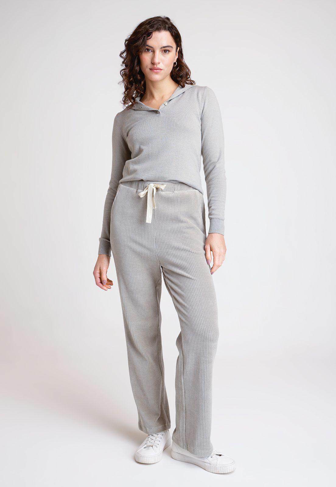 Pantalón De Mujer Modelo Eder Color Verde Nilo-3