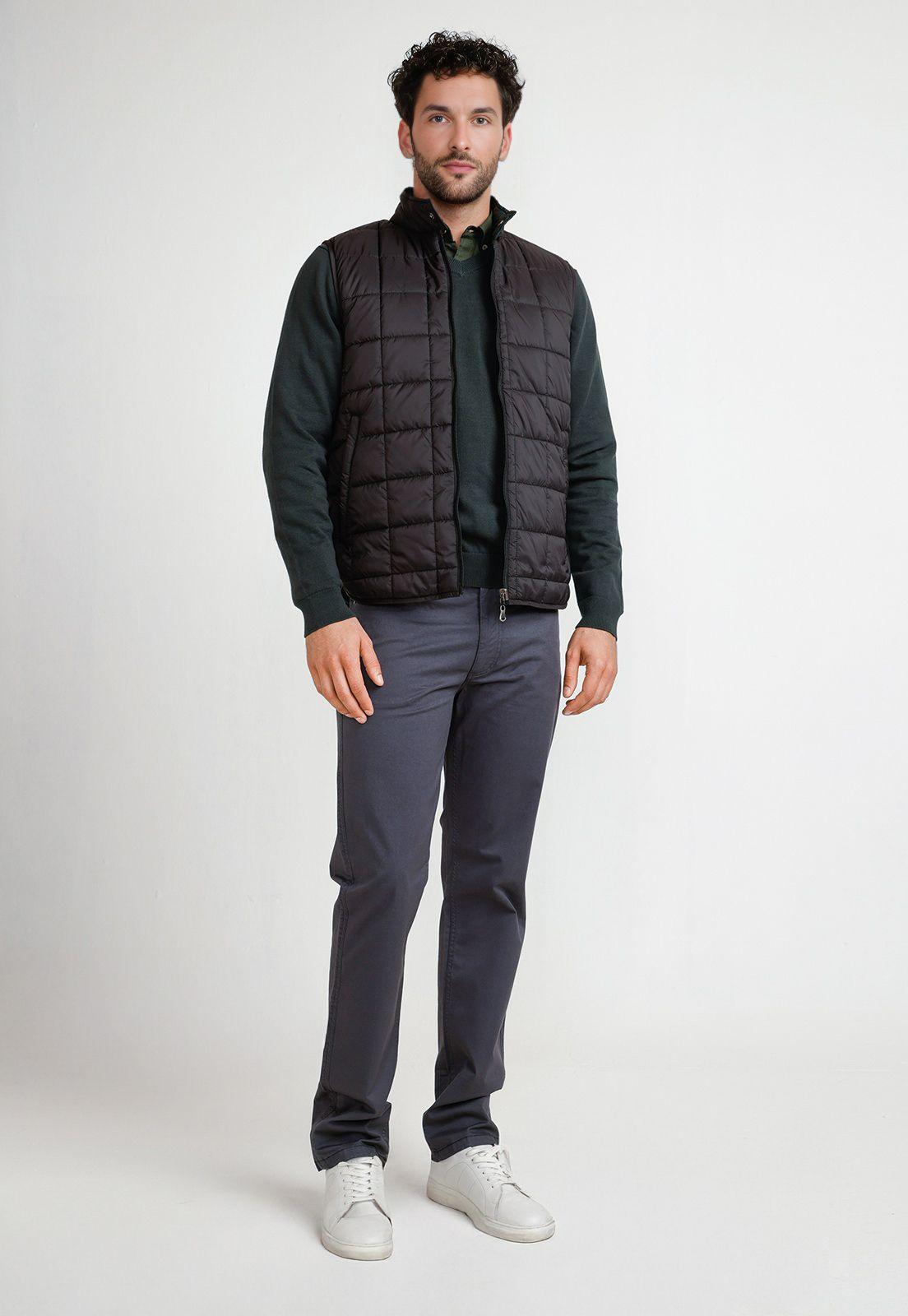 Parka Hombre Reversible Titania Negro/Verde-4