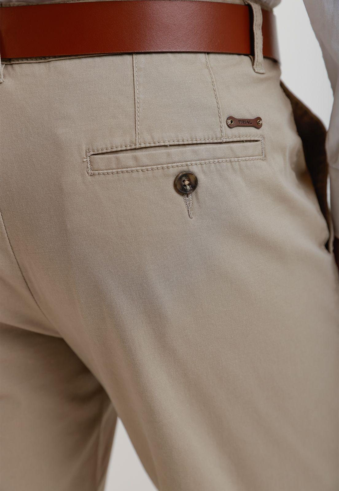 Pantalón Chino Hombre Algodón Vinci Beige-2