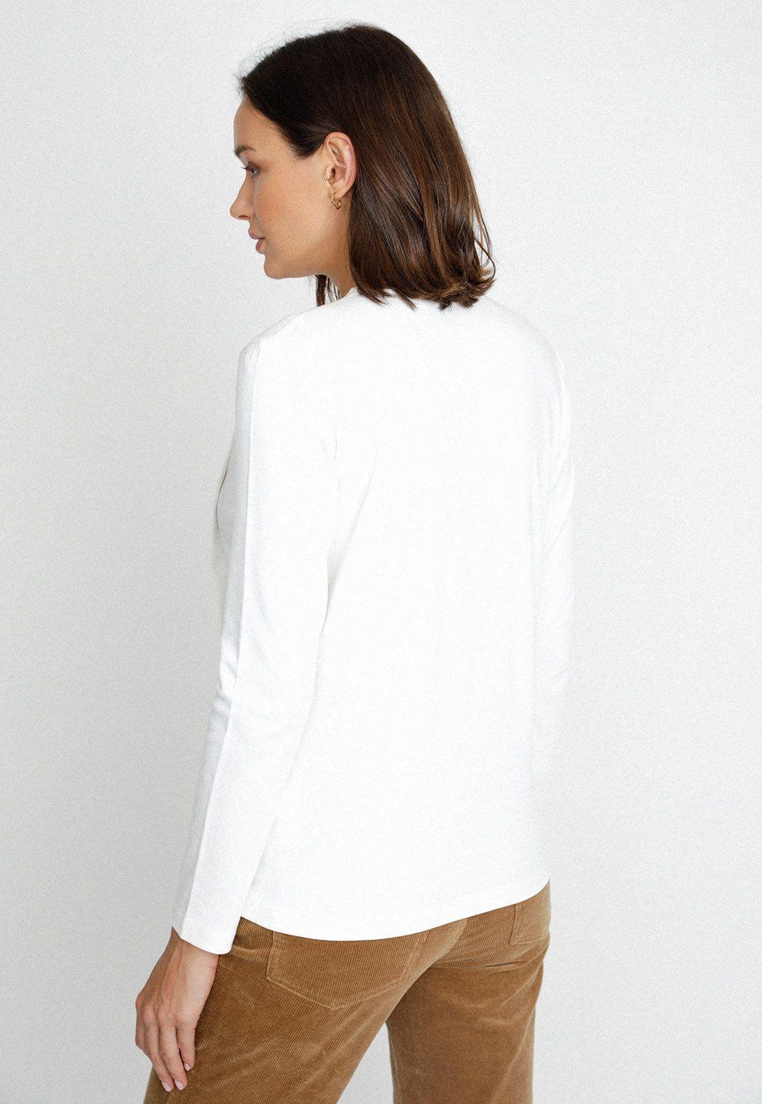 Polera Cecil Algodón Peruano - Crudo-1