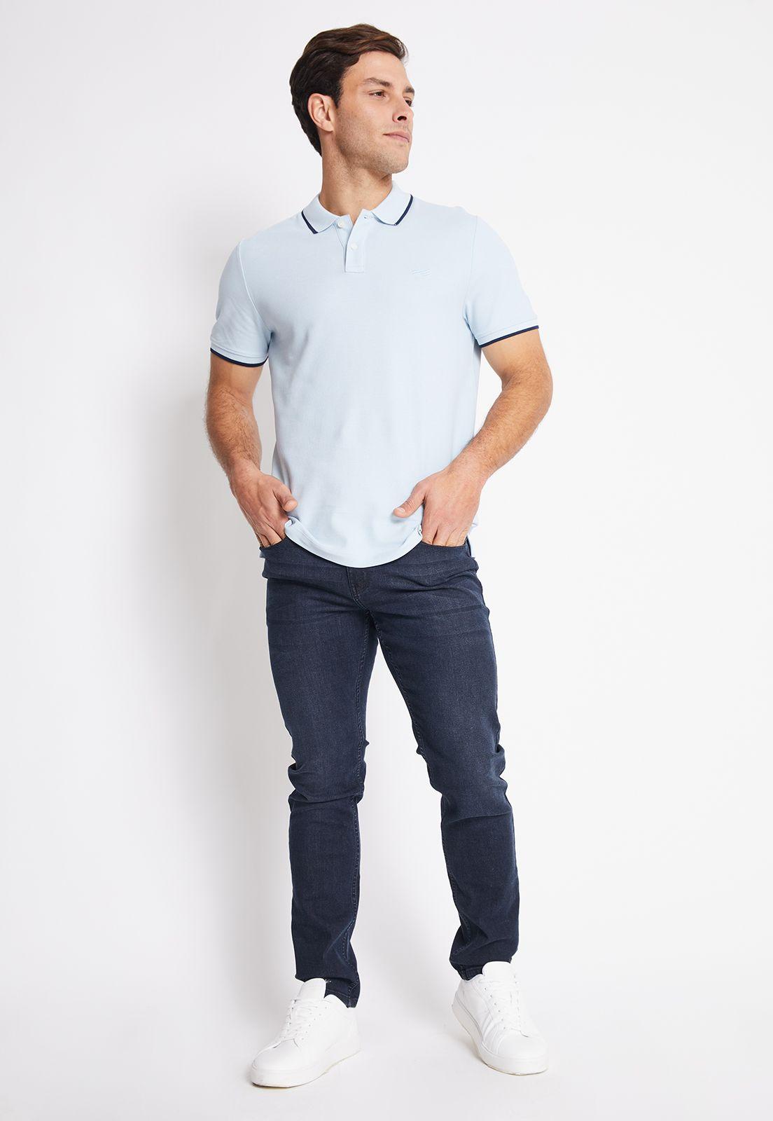 POLERA HOMBRE POLO LISA-3