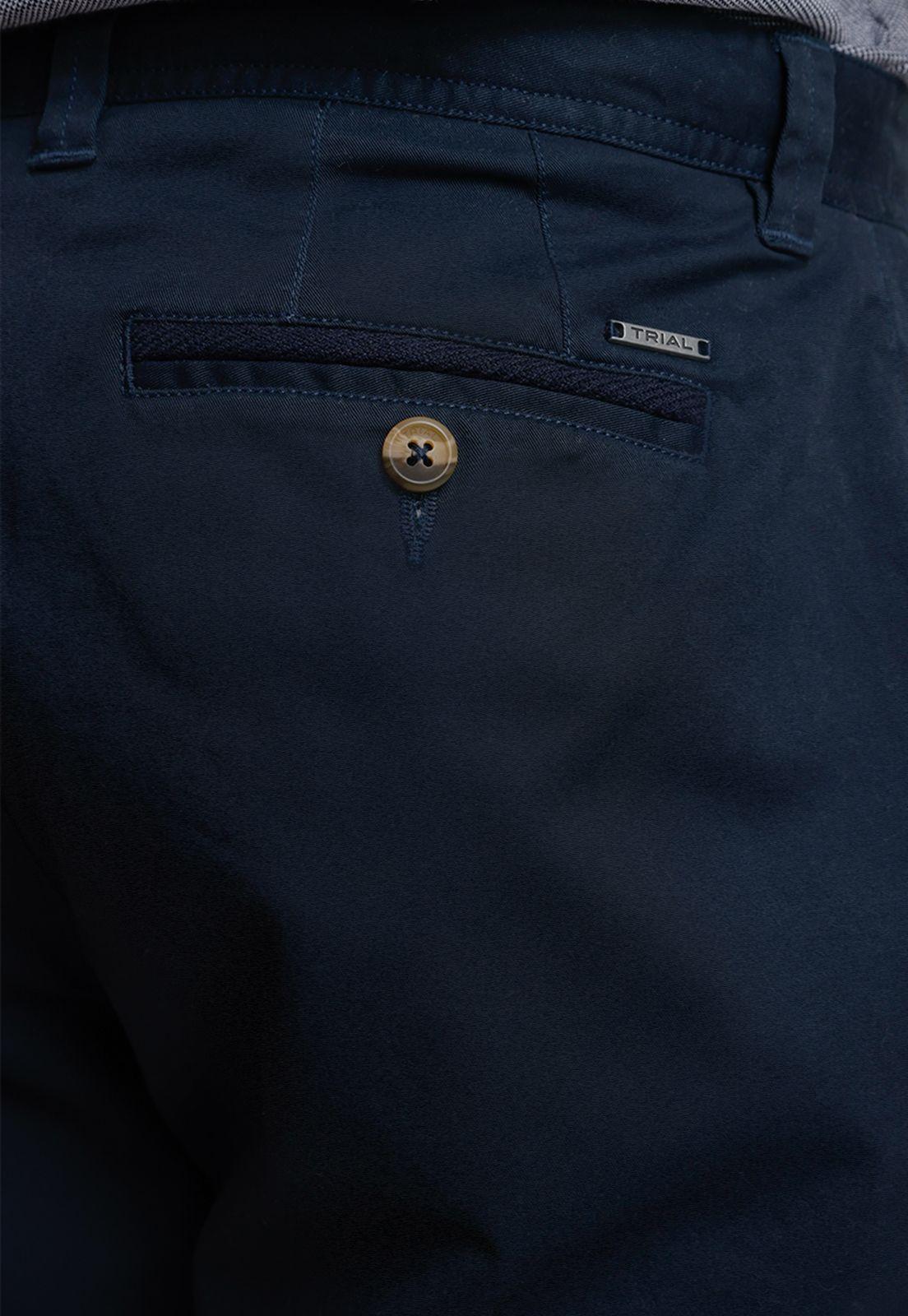 Shorts hombre Slim Fit Valerio Algodón Azul marino-2