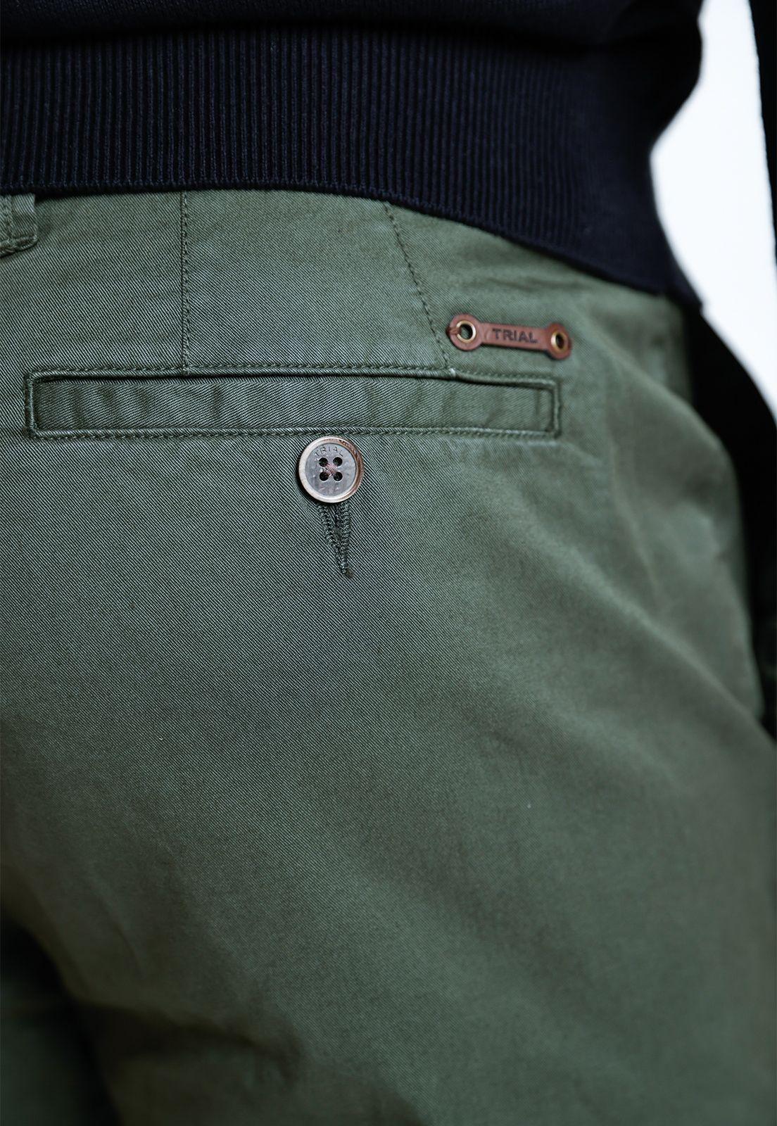 Pantalón Hombre Algodón Vinci Verde-2
