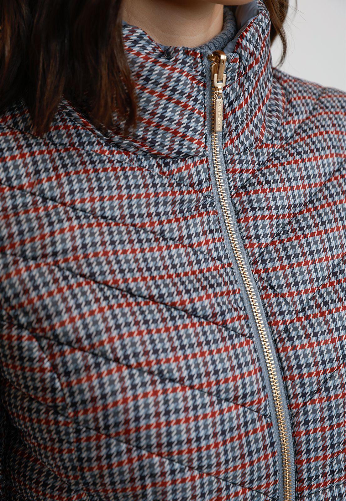 Parka Reversible Mujer Poliéster Dusty Blue-3