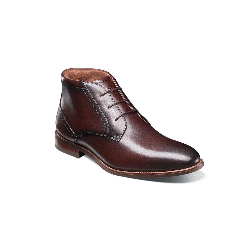 Botines Rucci Plain Toe Chukka Boot Café-0