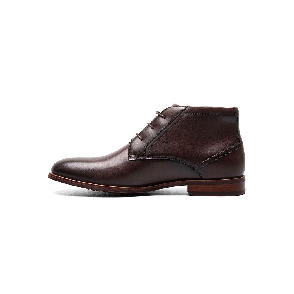 Botines Rucci Plain Toe Chukka Boot Café-1