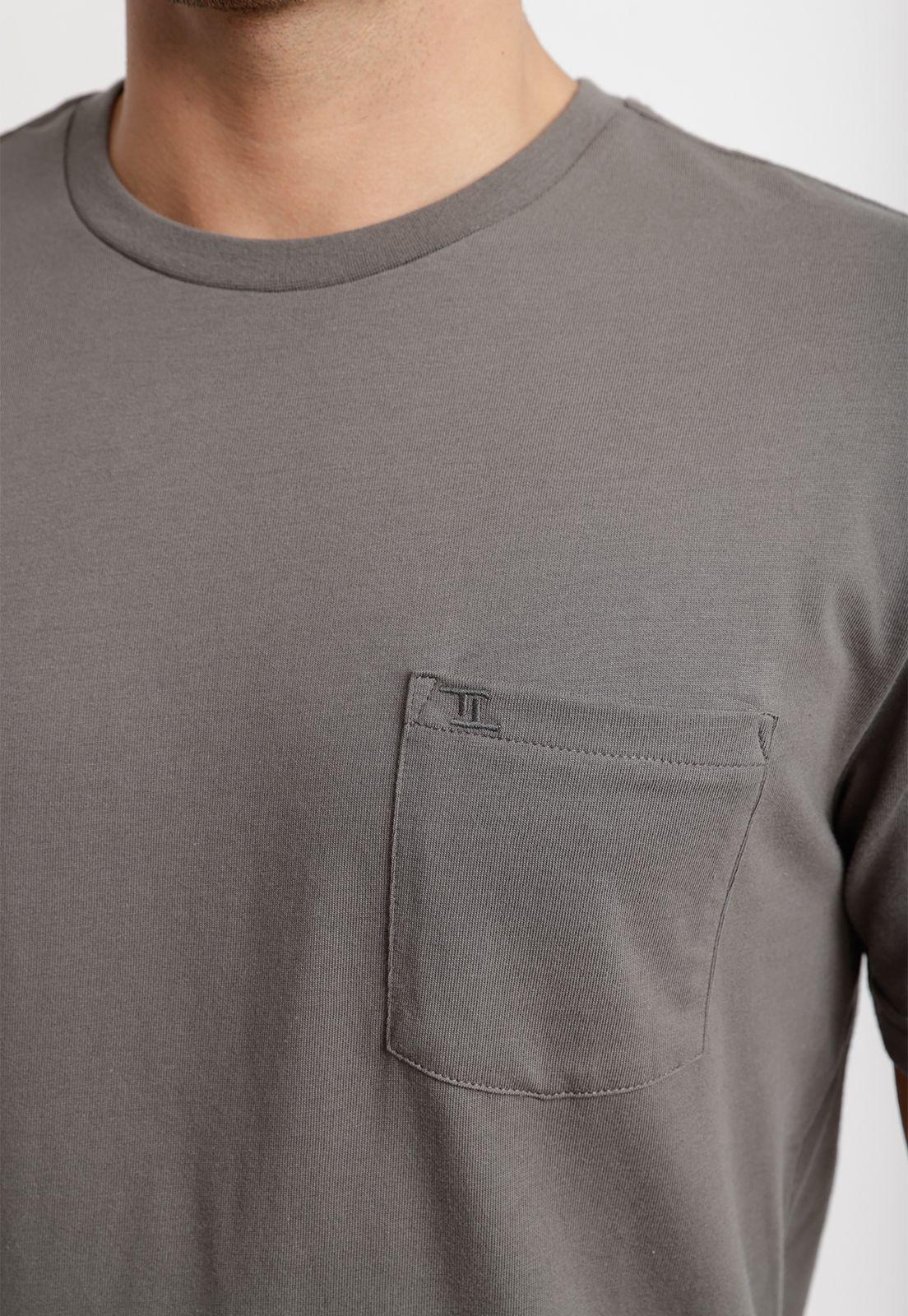 Polera Cuello C Algodón Pima Marcus Verde Oscuro-2