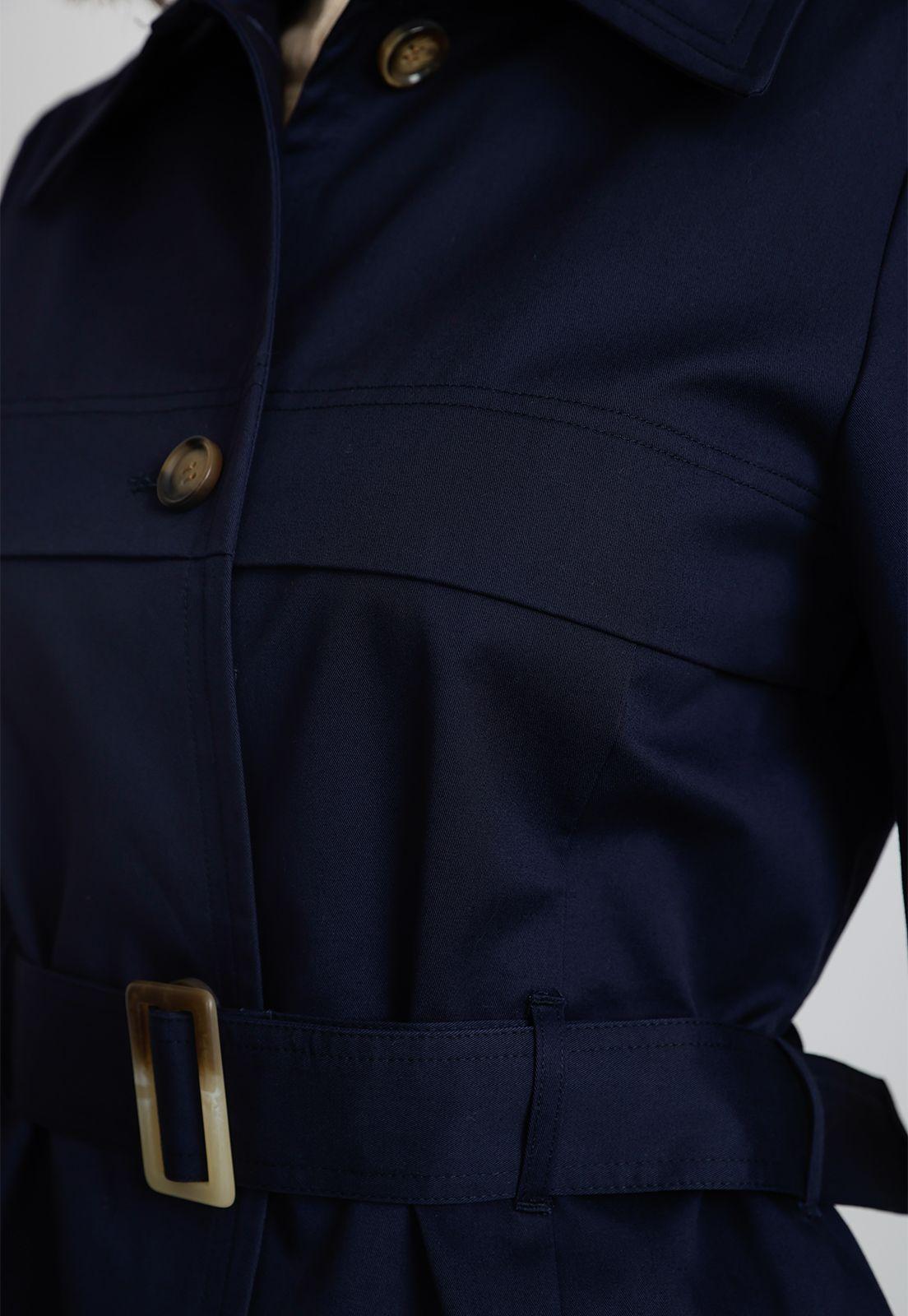 Chaqueta De Mujer Azurita Marino-2