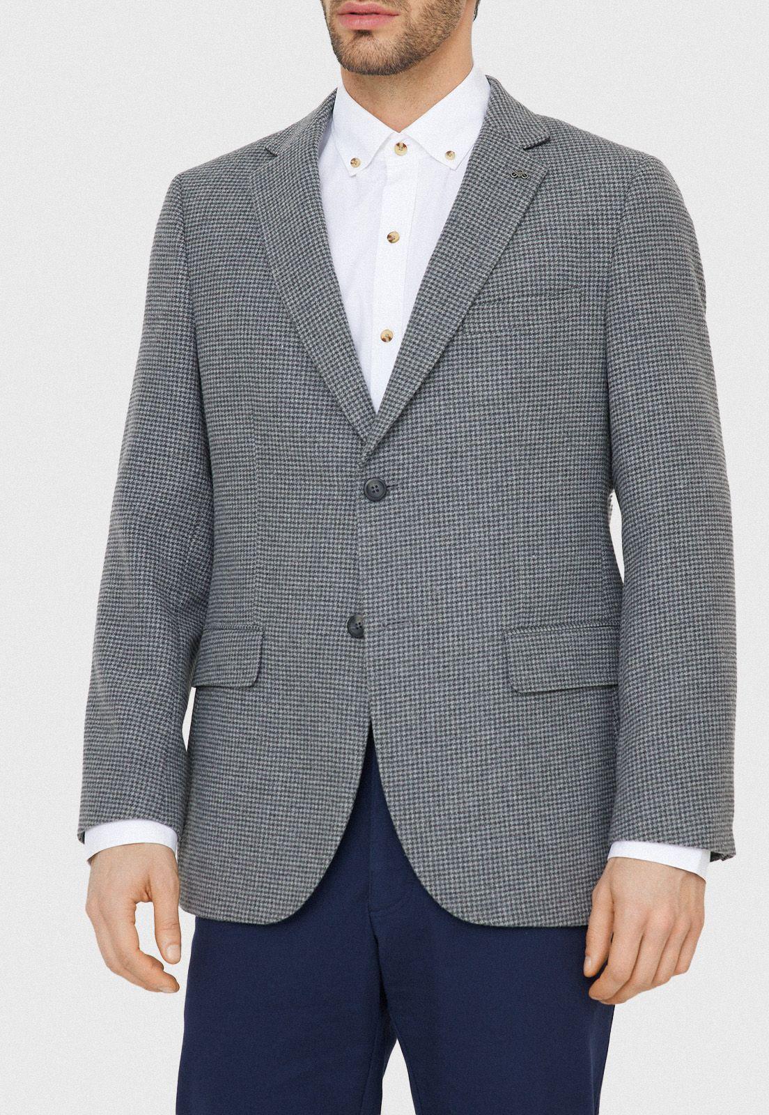 Chaqueta formal executive gris-0
