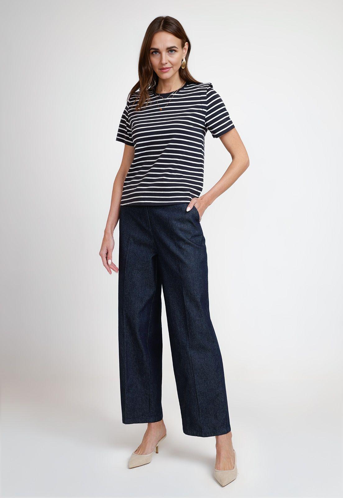 Polera de Mujer Modelo Hande Color Navy-3