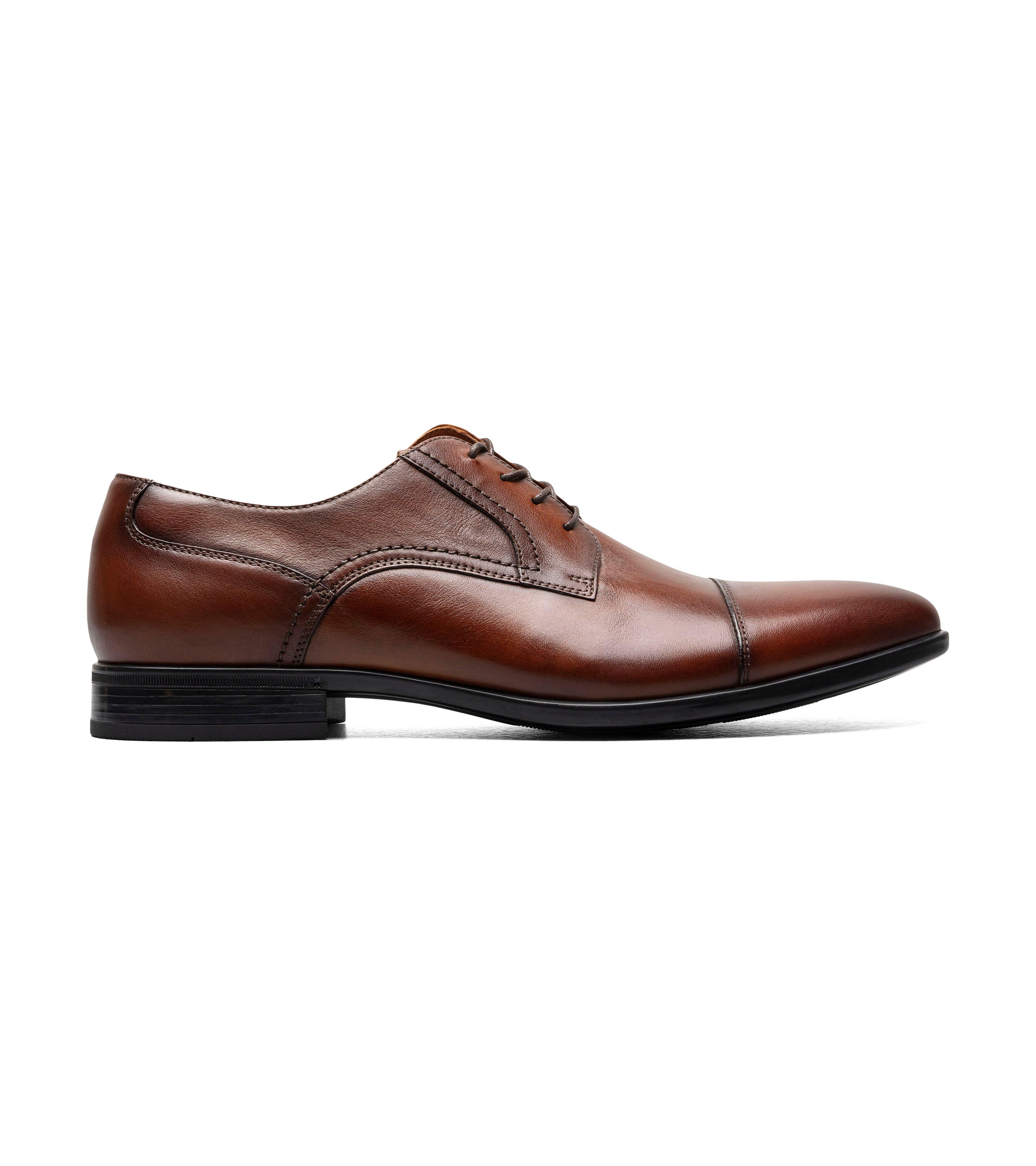 Zapatos Zaffiro Cap Toe Oxford Cognac-2