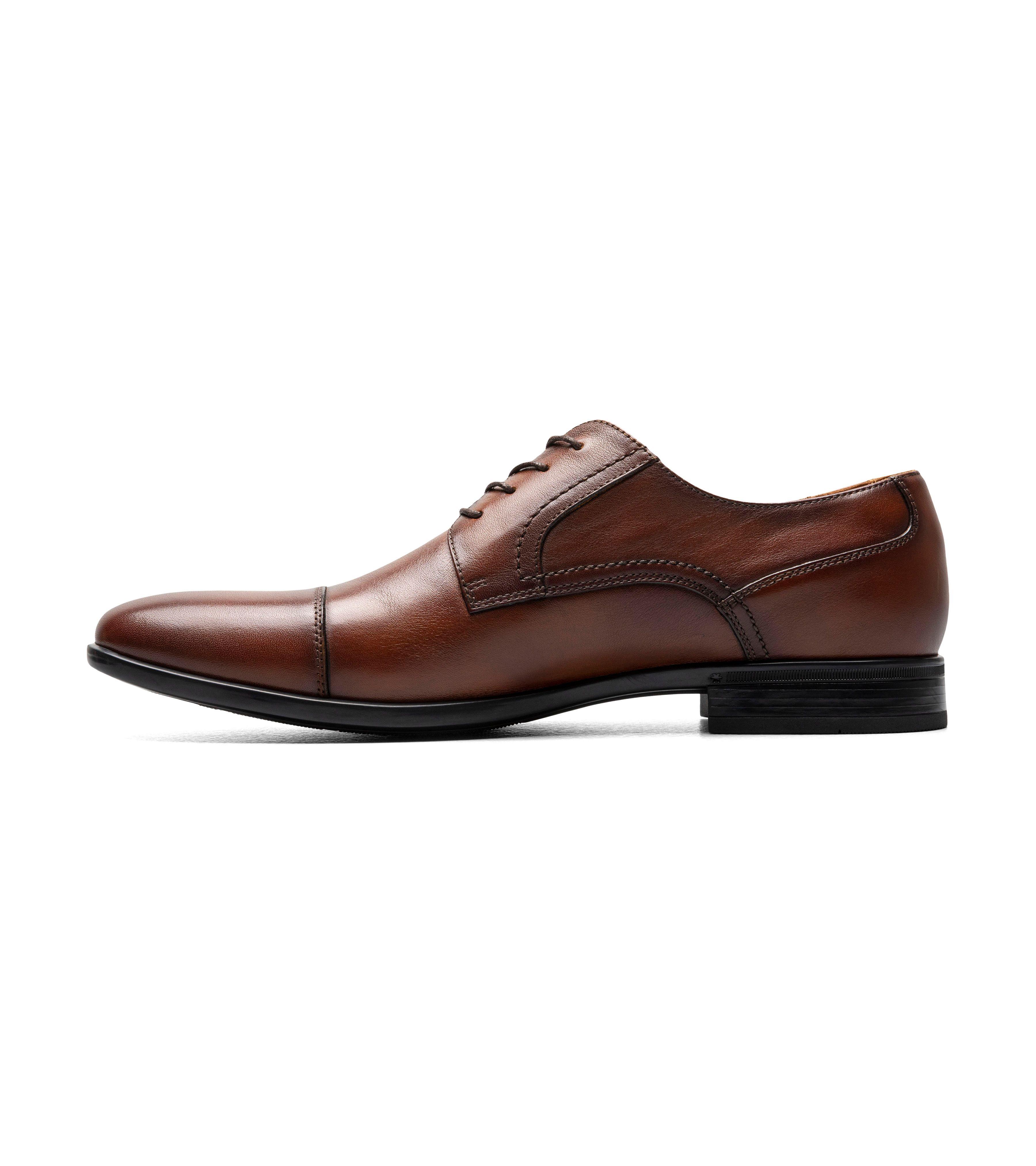 Zapatos Zaffiro Cap Toe Oxford Cognac-4