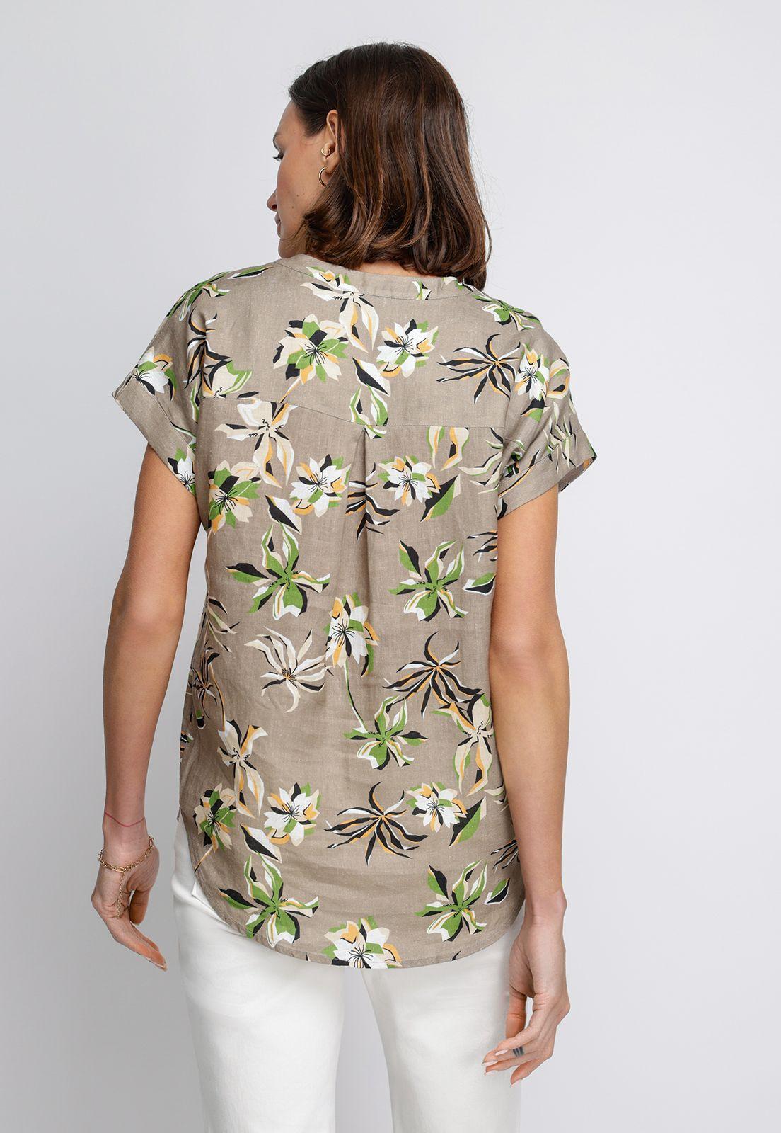 Blusa De Mujer Clio Safari-1