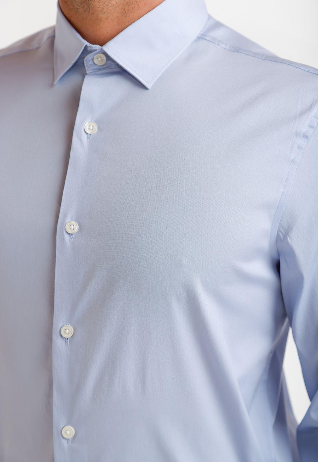Camisa Hombre Smart Celeste Medio-2