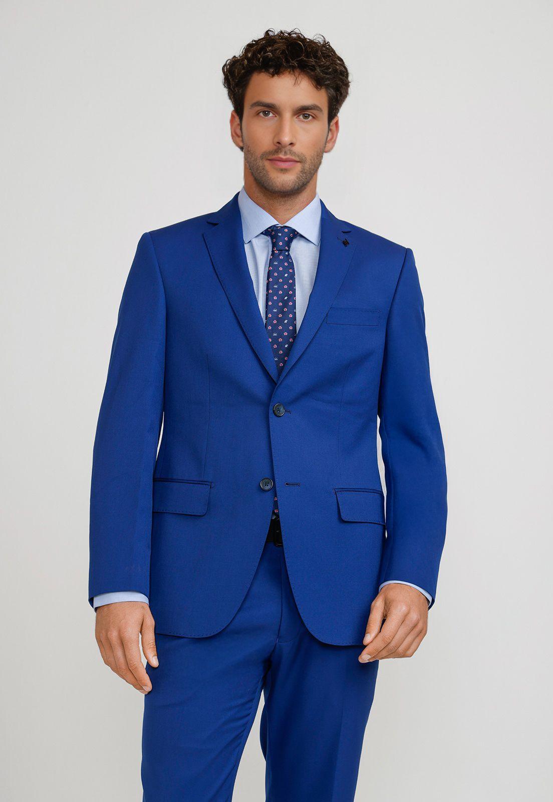 Traje Hombre Formal Executive Azulino-0