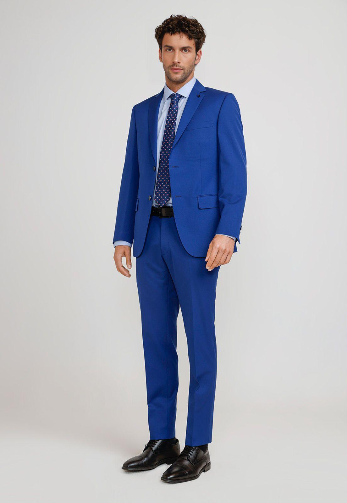 Traje Hombre Formal Executive Azulino-3