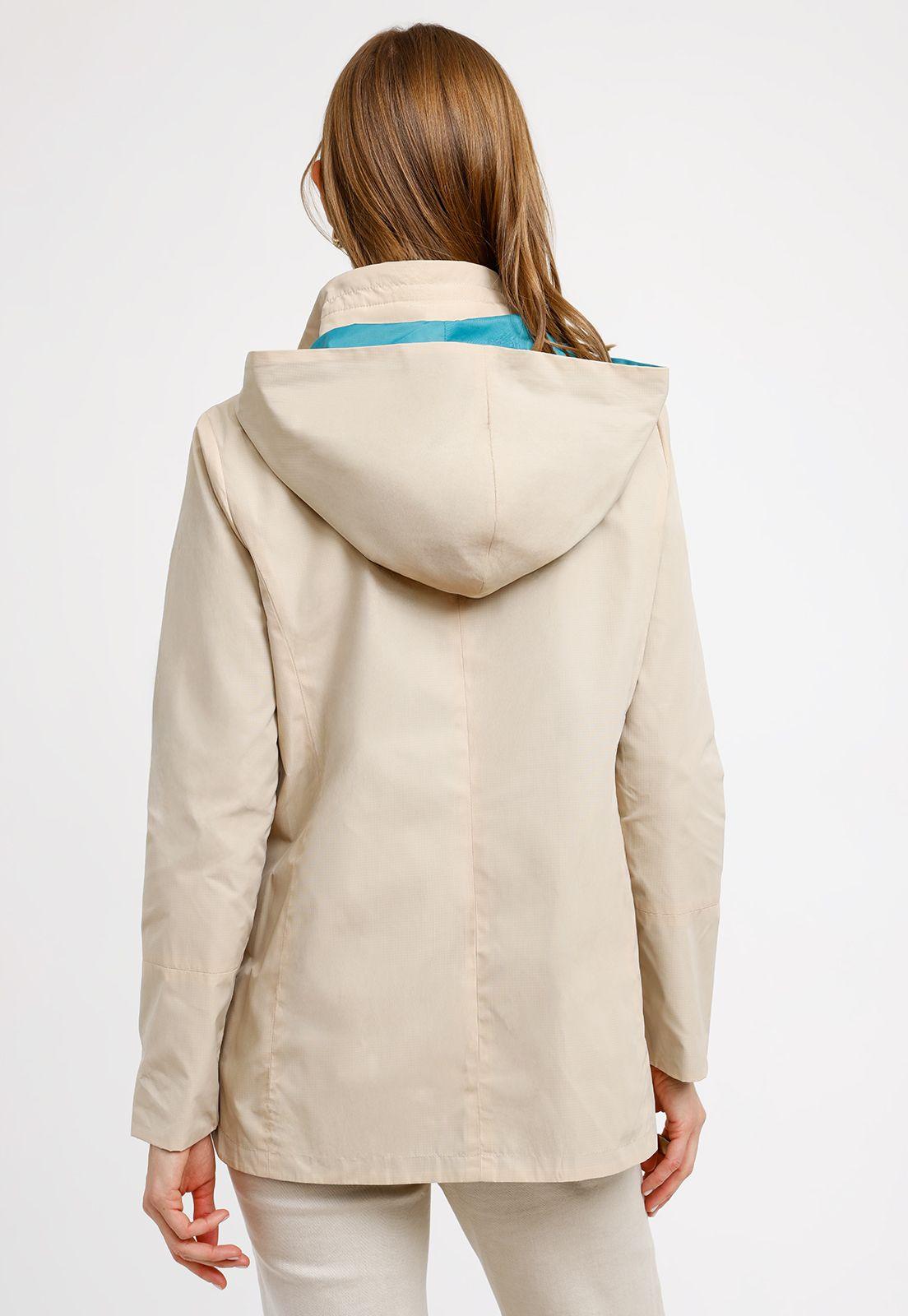 Chaqueta Reversible Beige Eva Mujer-2