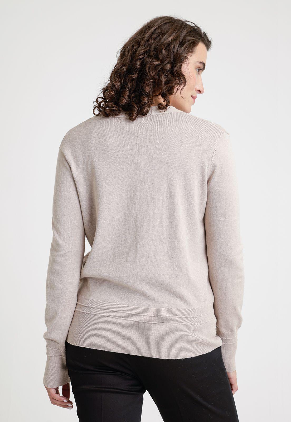 Tejido De Mujer Modelo Astra Color Arena/Dorado-1