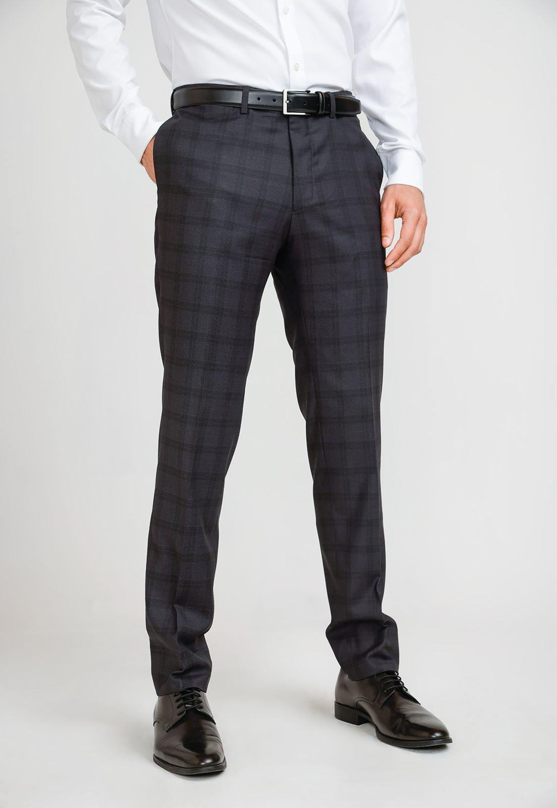 Pantalón Formal Hombre Suit Separate Negro-0