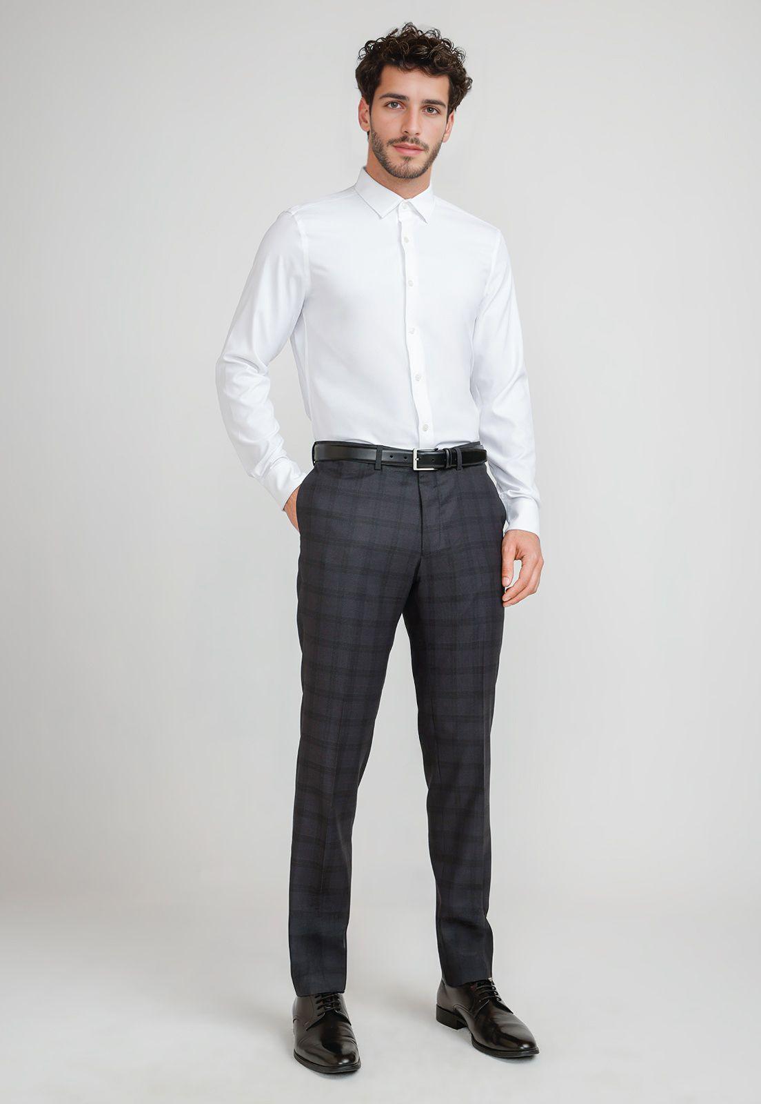 Pantalón Formal Hombre Suit Separate Negro-3