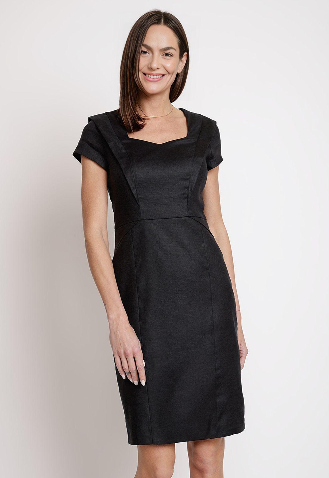 Vestido de Mujer Modelo Emily Color Negro-0