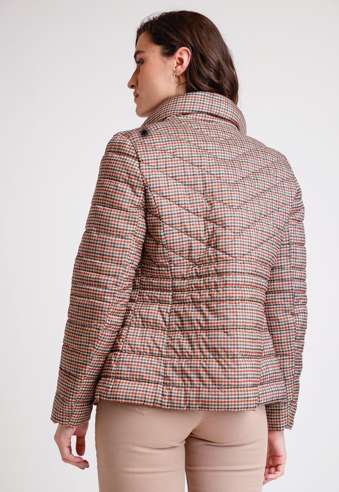 Parka Reversible De Mujer Erin Color Tabaco-2