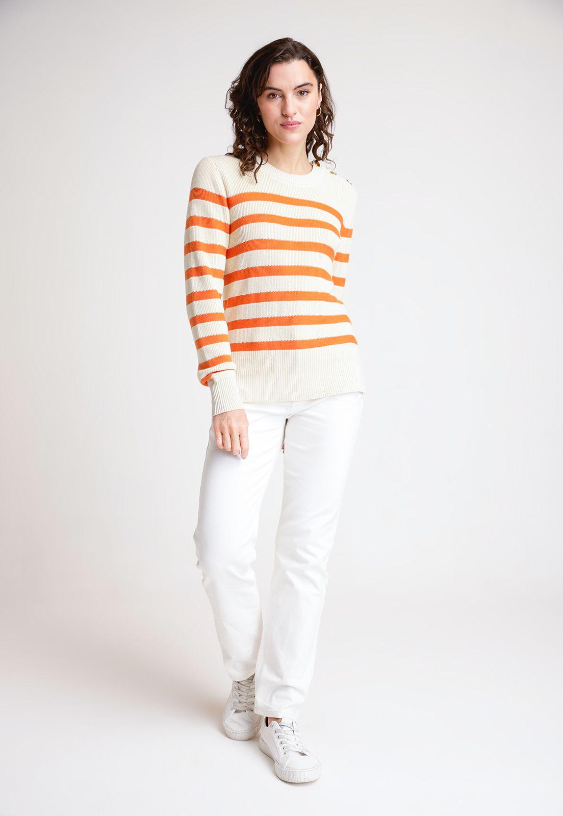 Tejido de Mujer Modelo Dora Color Crudo-3