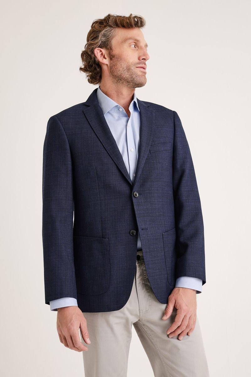 Chaqueta Formal Hombre azul marino-0