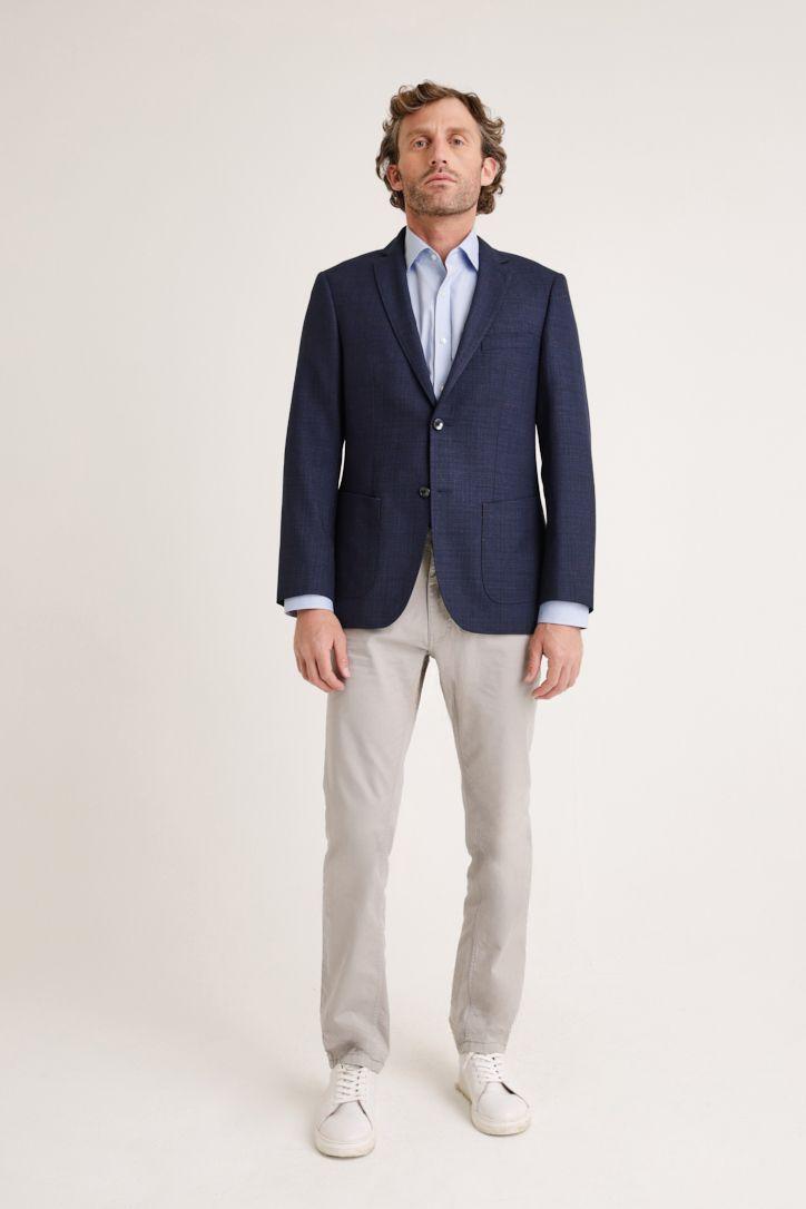 Chaqueta Formal Hombre azul marino-3