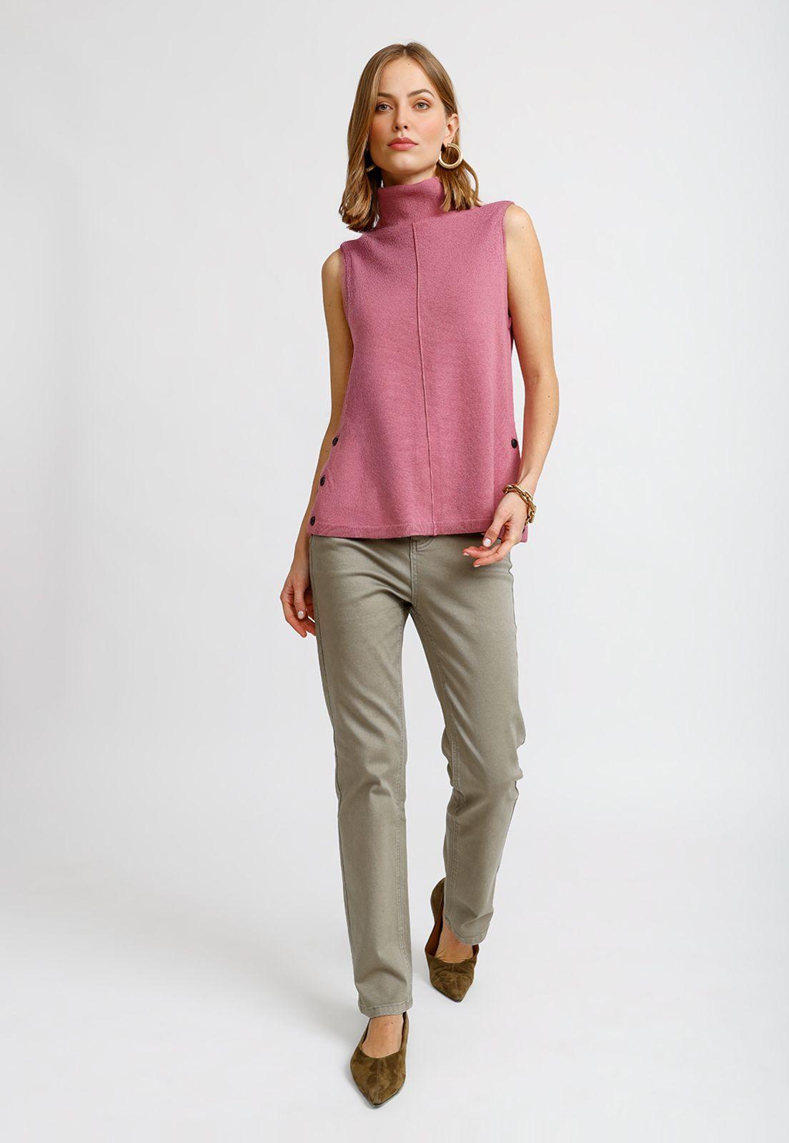 Tejido Malva Campanilla Mujer-3