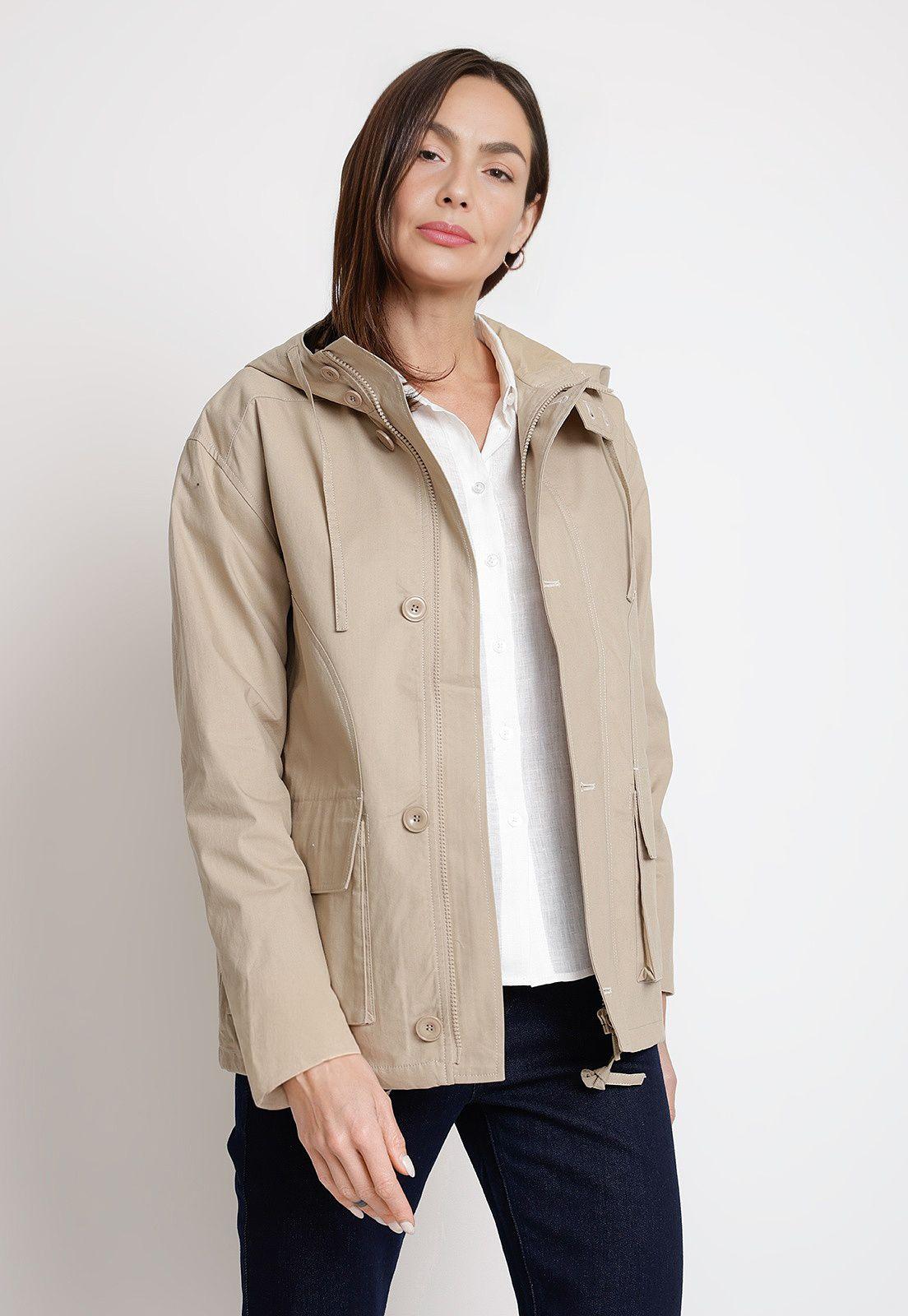Chaqueta de Mujer Modelo Nairobi Color Beige-0