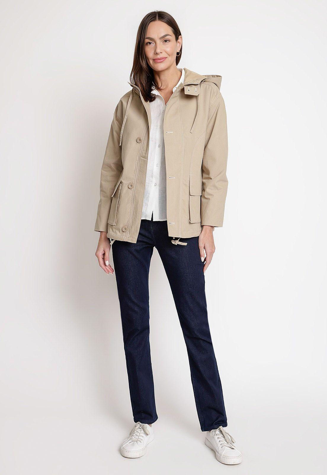 Chaqueta de Mujer Modelo Nairobi Color Beige-3
