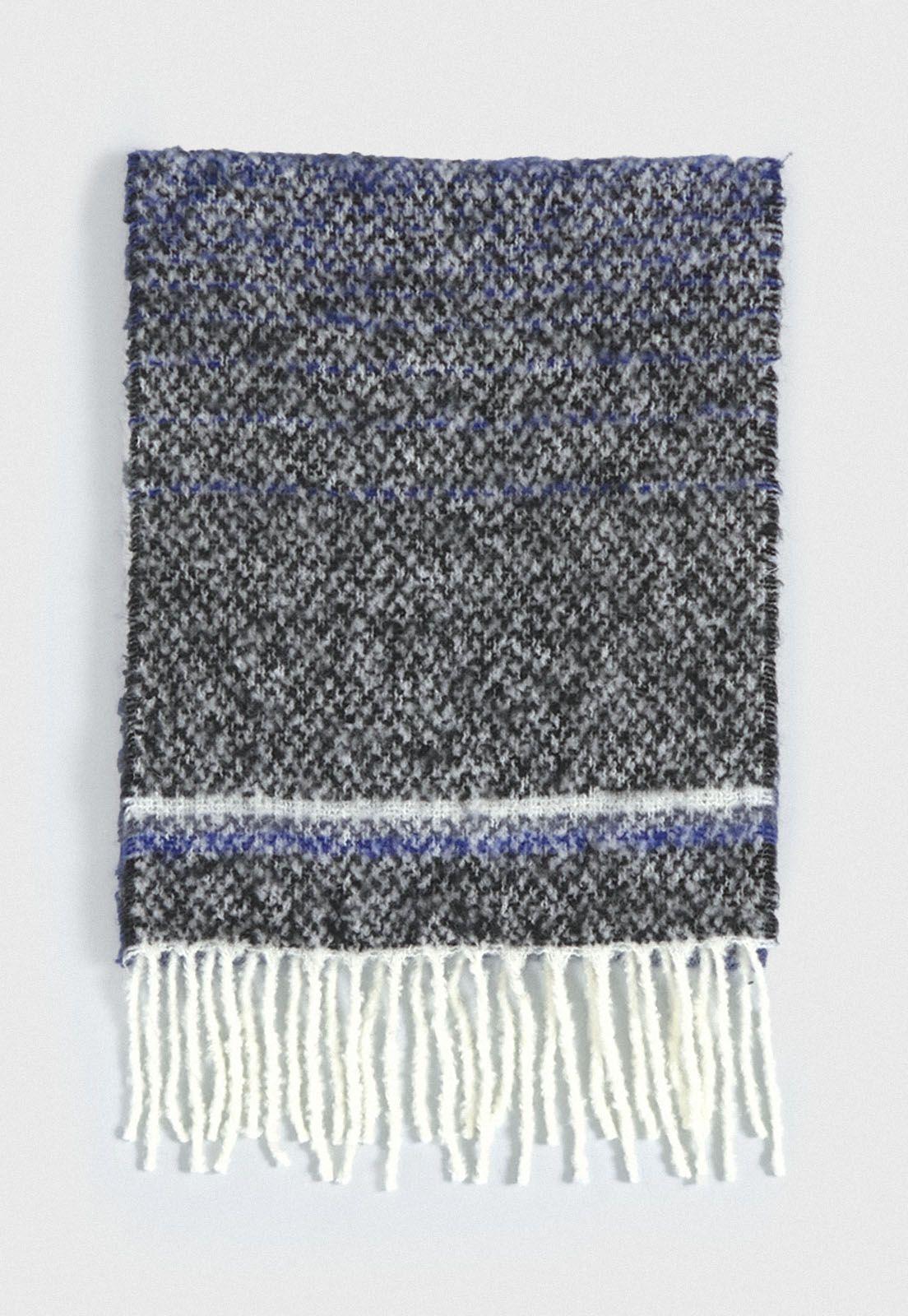 Bufanda Mujer Azul Melange-2