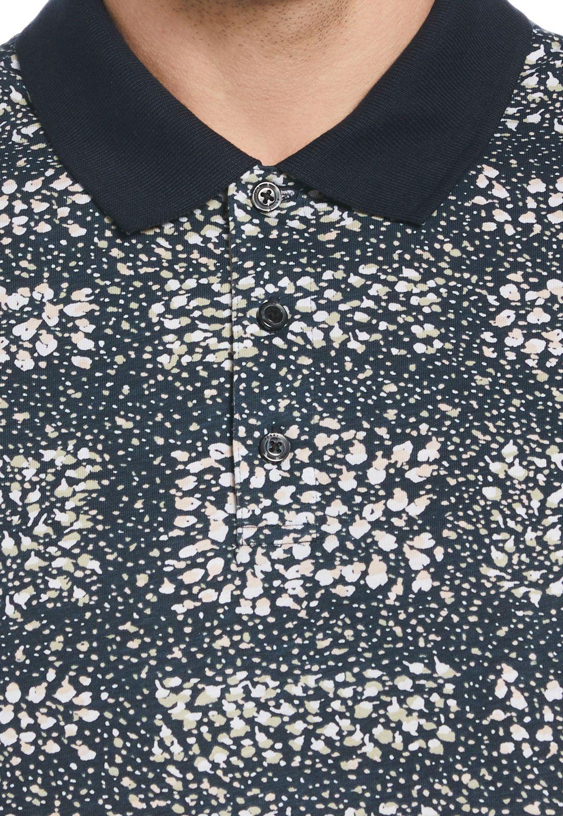 Polera Casual Polo Ultra Soft Navy-2