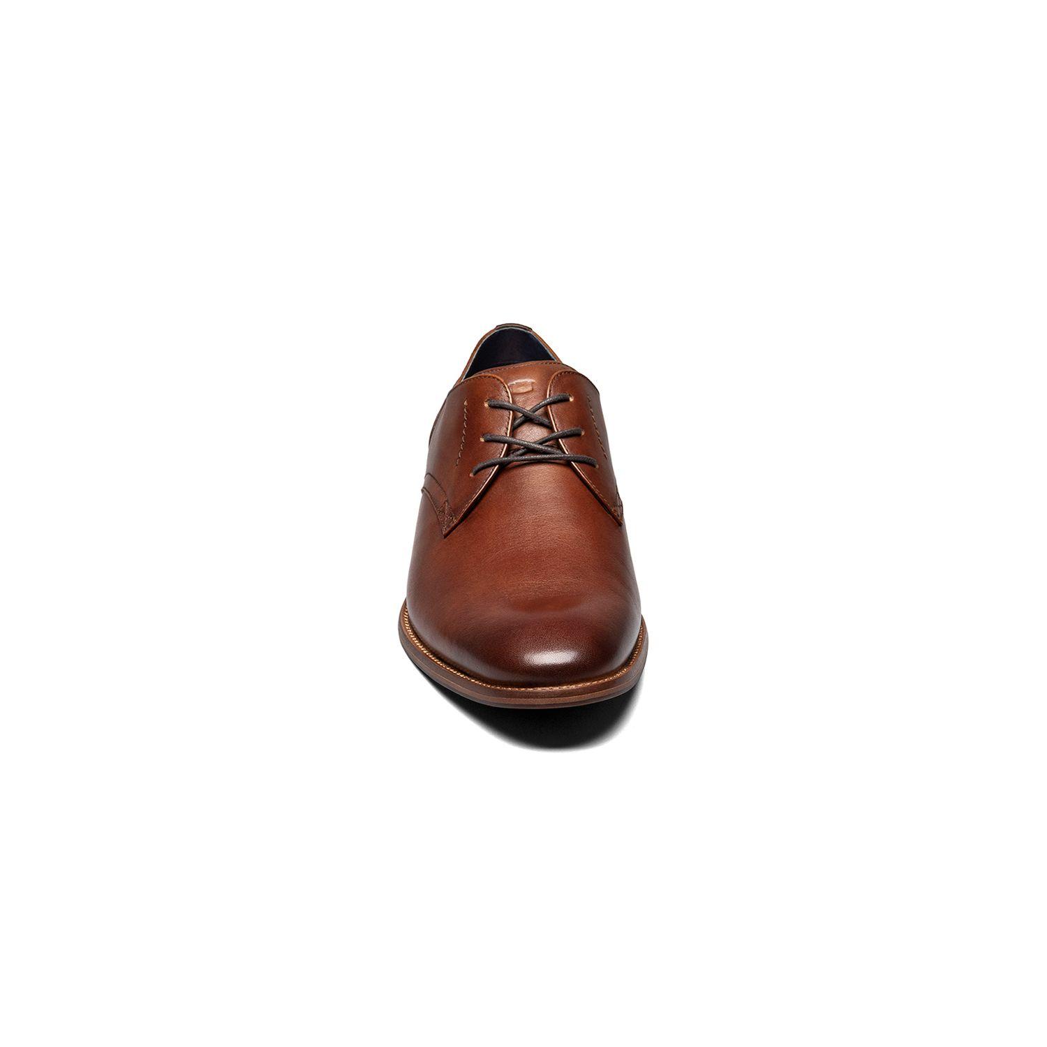 Zapatos Casual Cognac Flex Plain Toe Oxford-1