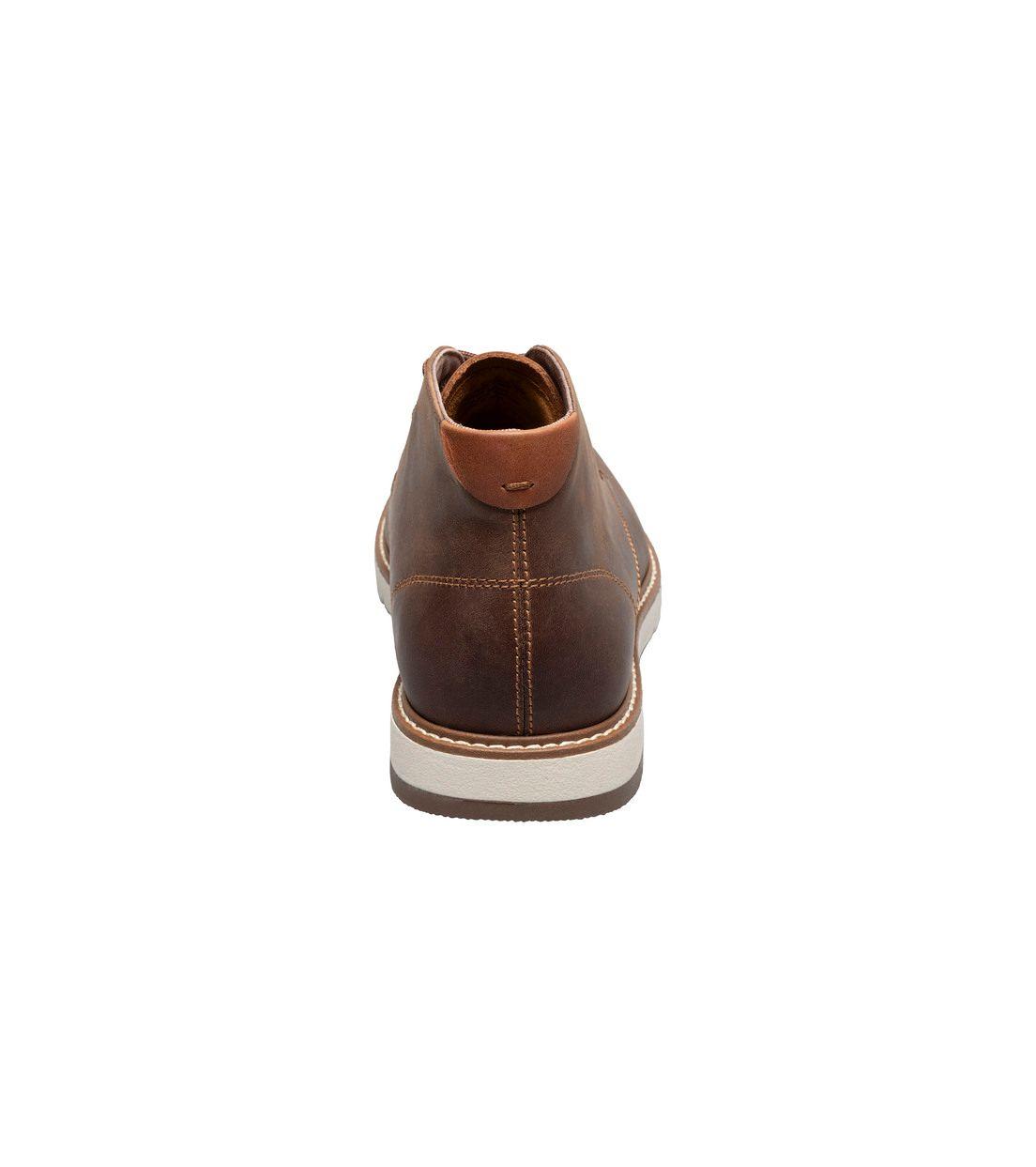 Botines Casual Vibe Plain Chukka Café-3