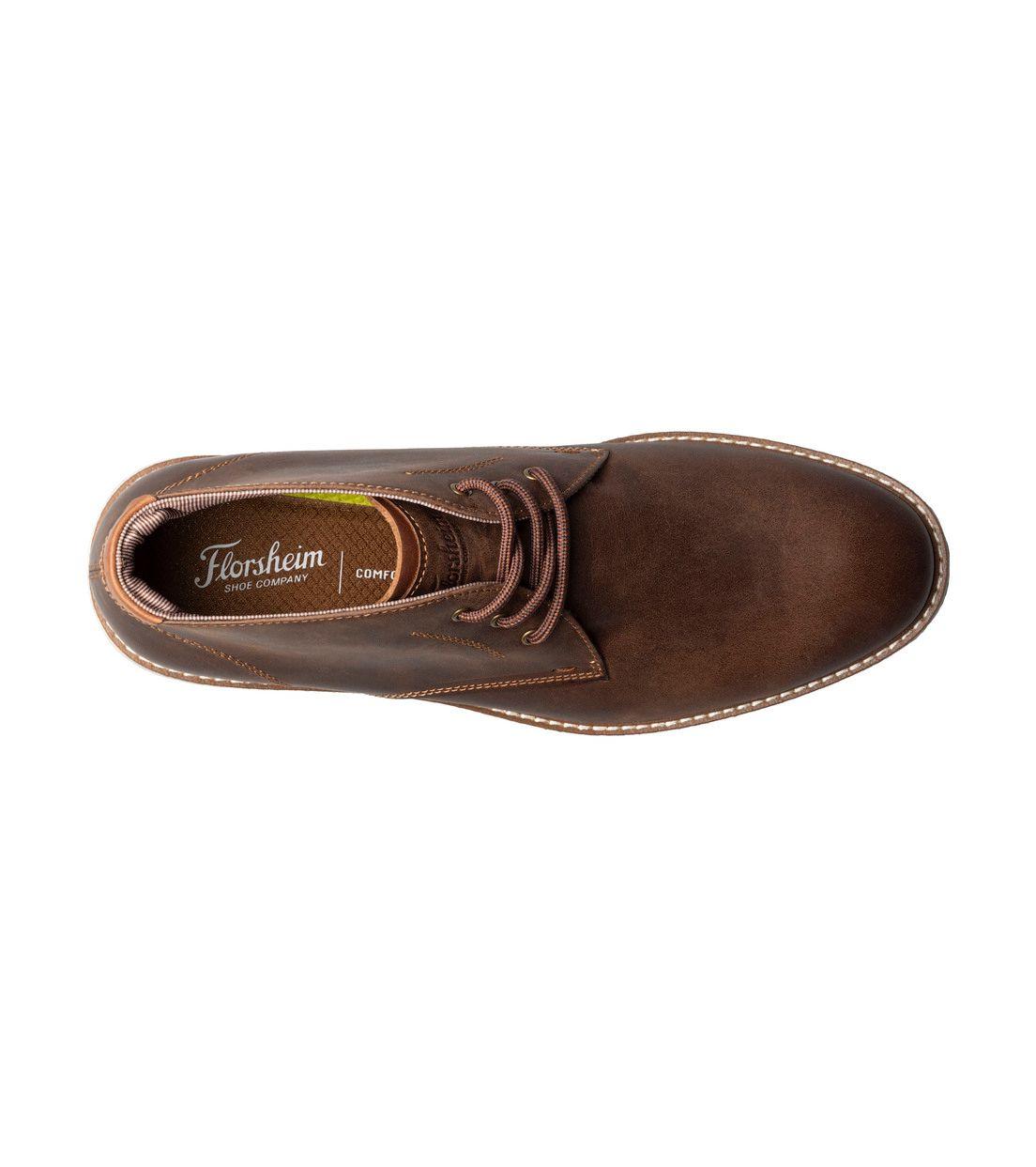 Botines Casual Vibe Plain Chukka Café-5