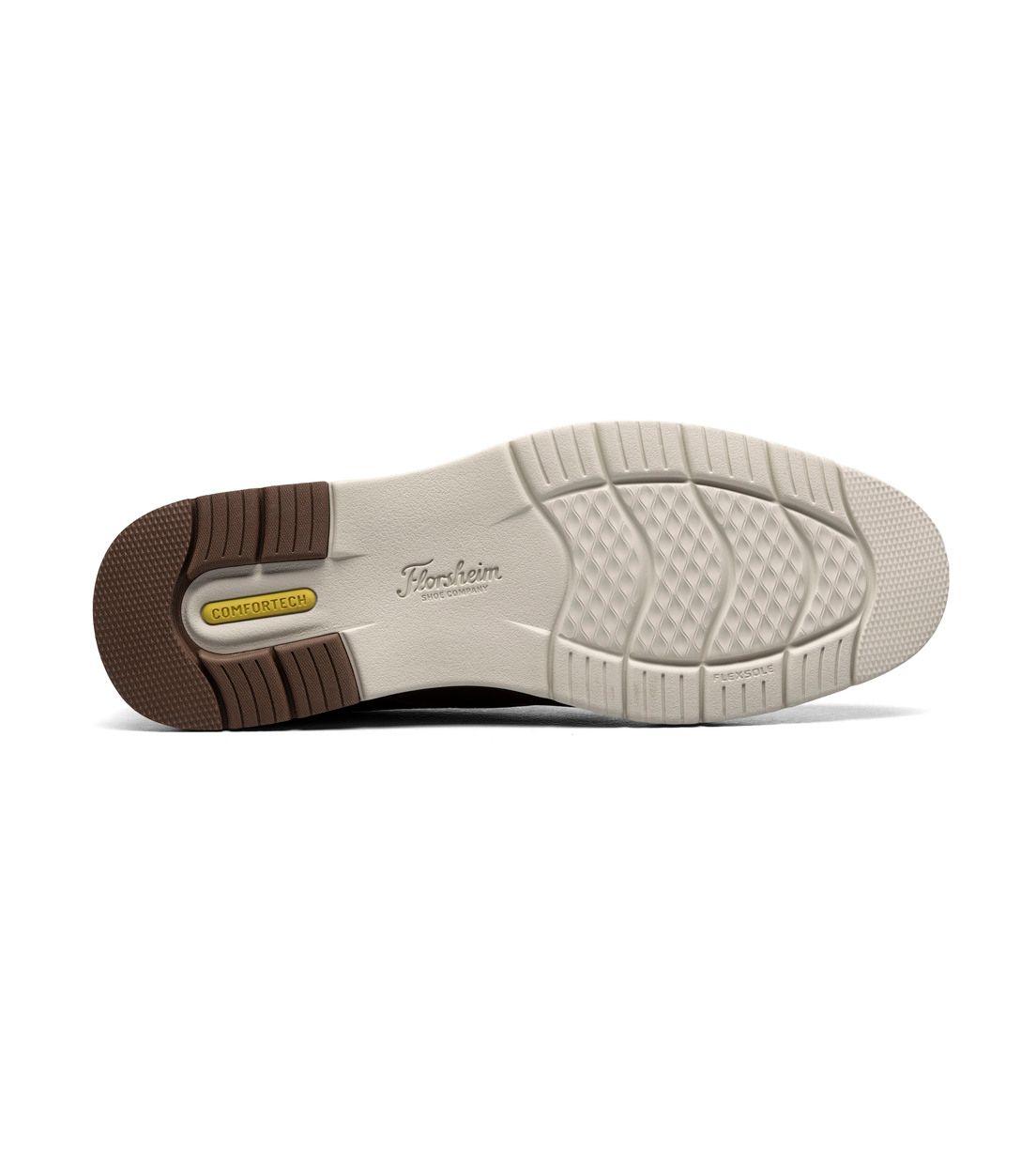 Botines Casual Vibe Plain Chukka Café-6