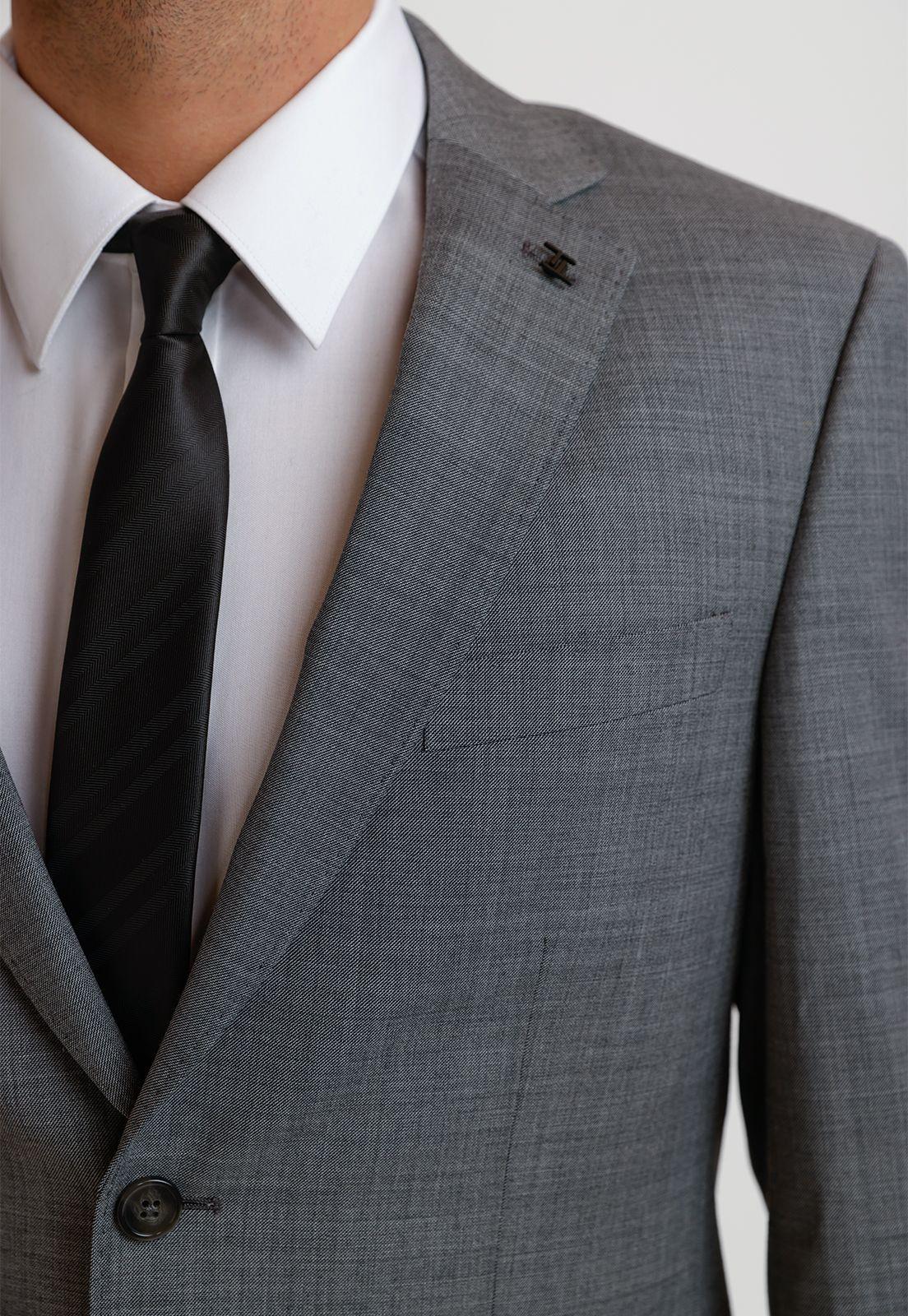 Traje Hombre Formal Lavable Executive Gris-2