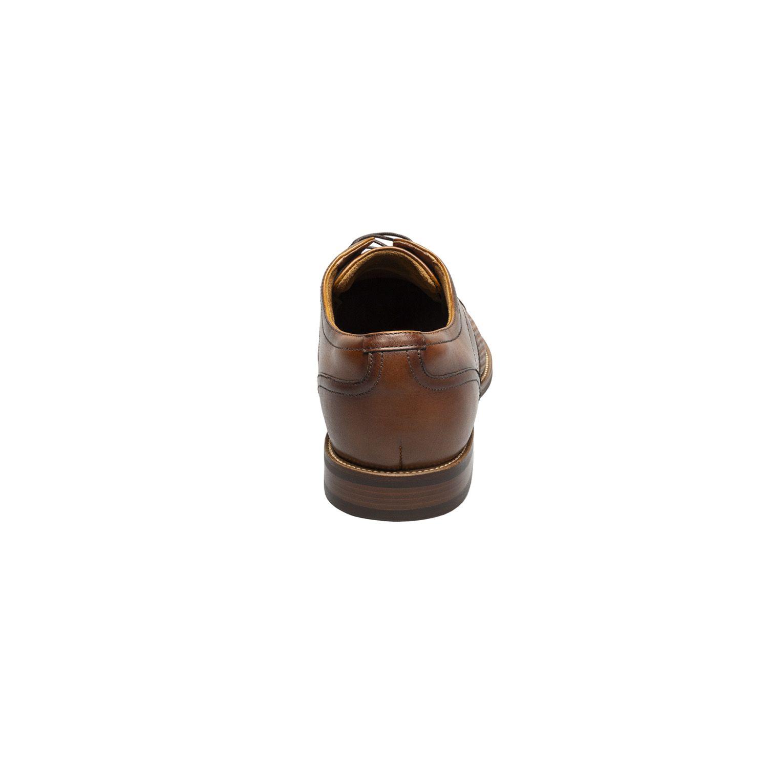 Zapatos Formal Cognac Rucci Weave Cap Toe-3