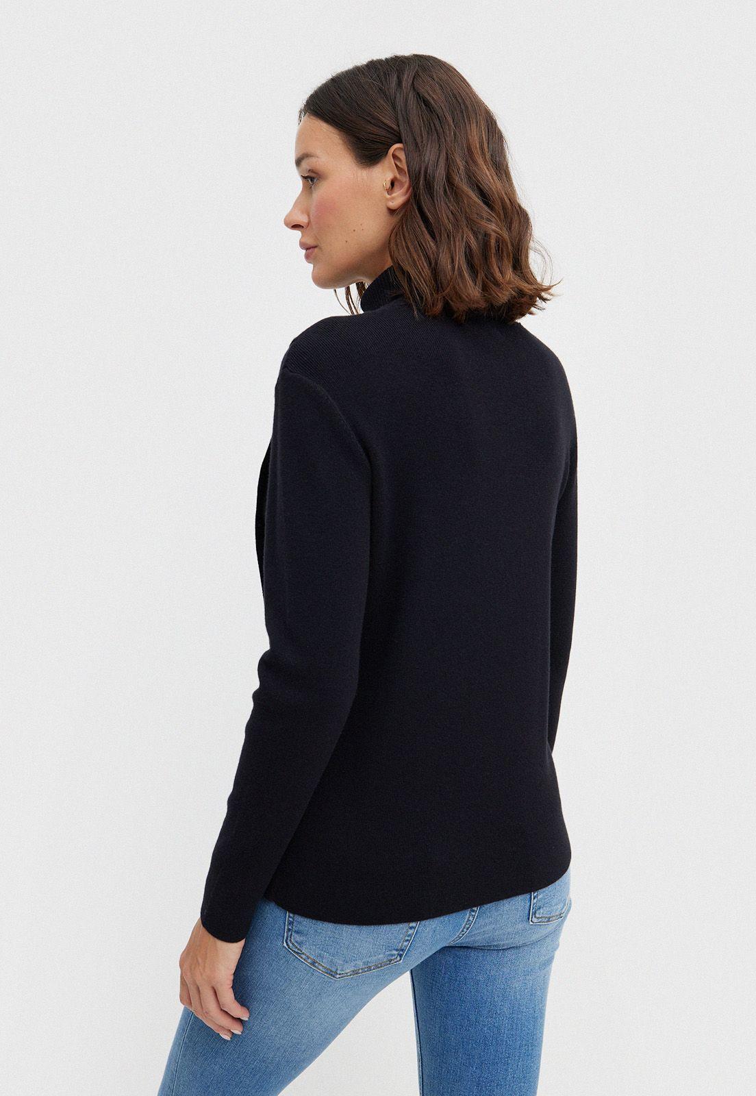 Sweater Gladiolo Negro-1