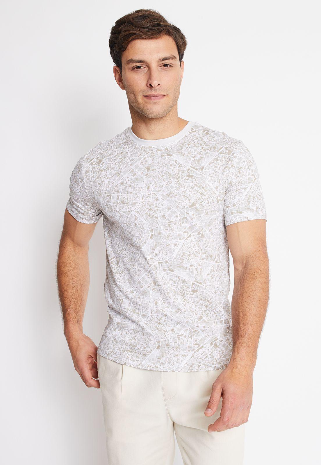 POLERA HOMBRE ALGODÓN ESTAMPADA-0