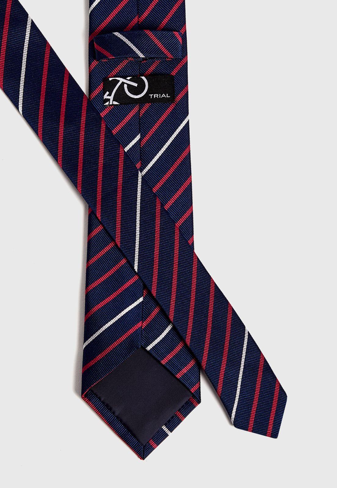 Corbata hombre Formal Executive Seda Azul -2